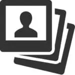 stack of photos icon