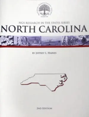 NGS Research in the States Series: North Carolina, 2nd Ed.