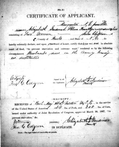 Freemens Bureau application