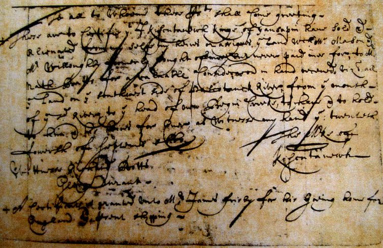 Nathaniel Batts Deed