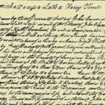 Legal deed of 1784 image