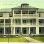 Sanitarium, Salisbury, N.C. postcard photo